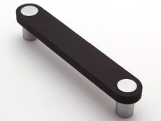 S R0998-128ZN2HZS211 Maner wenge cu talpa crom mat